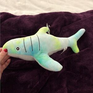 Goffa Tie Dye Shark Stuffed Animal